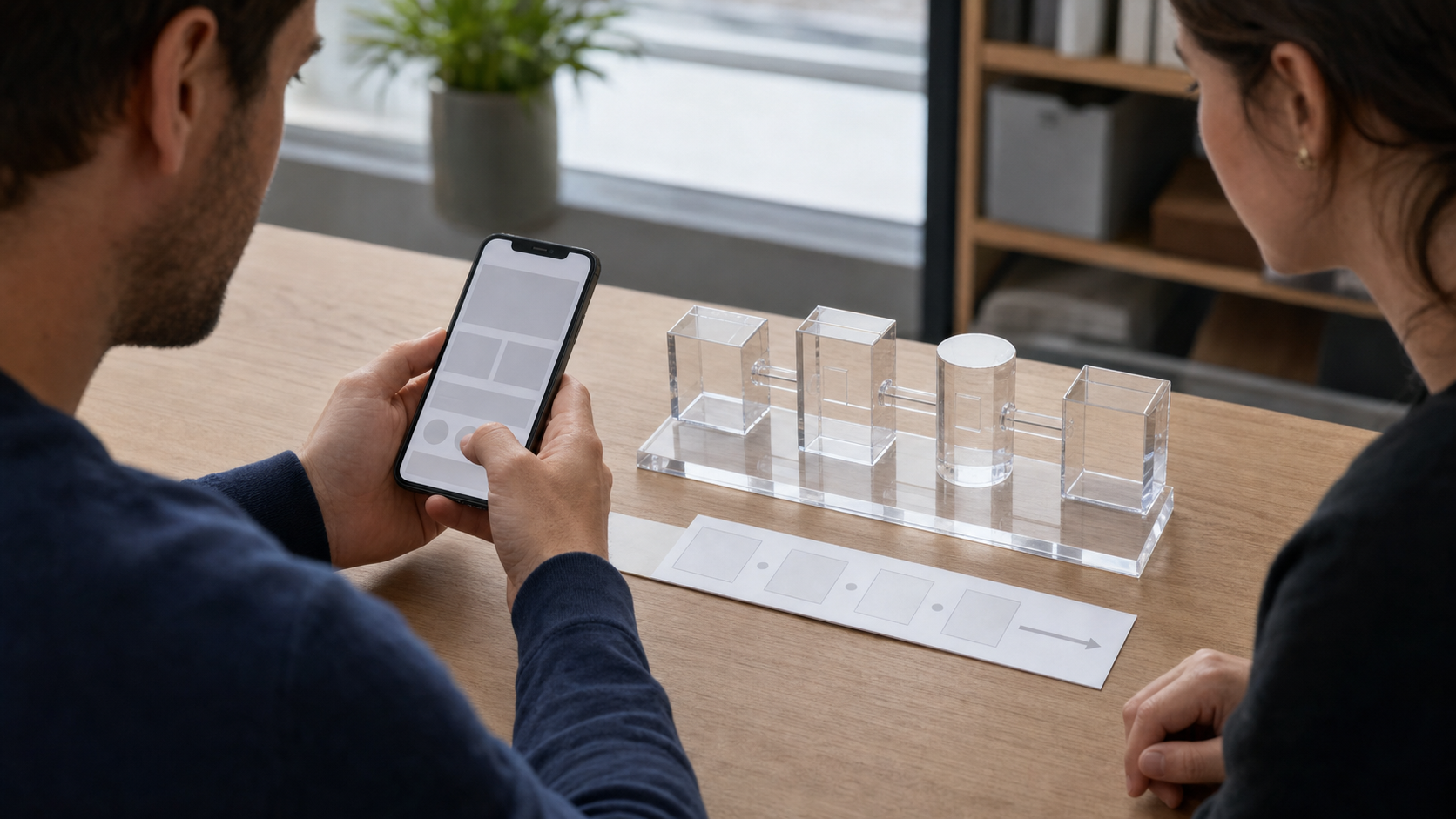 Рабочая проверка mobile UX лендинга для сложного продукта с нейтральным прототипом и контрольными материалами
